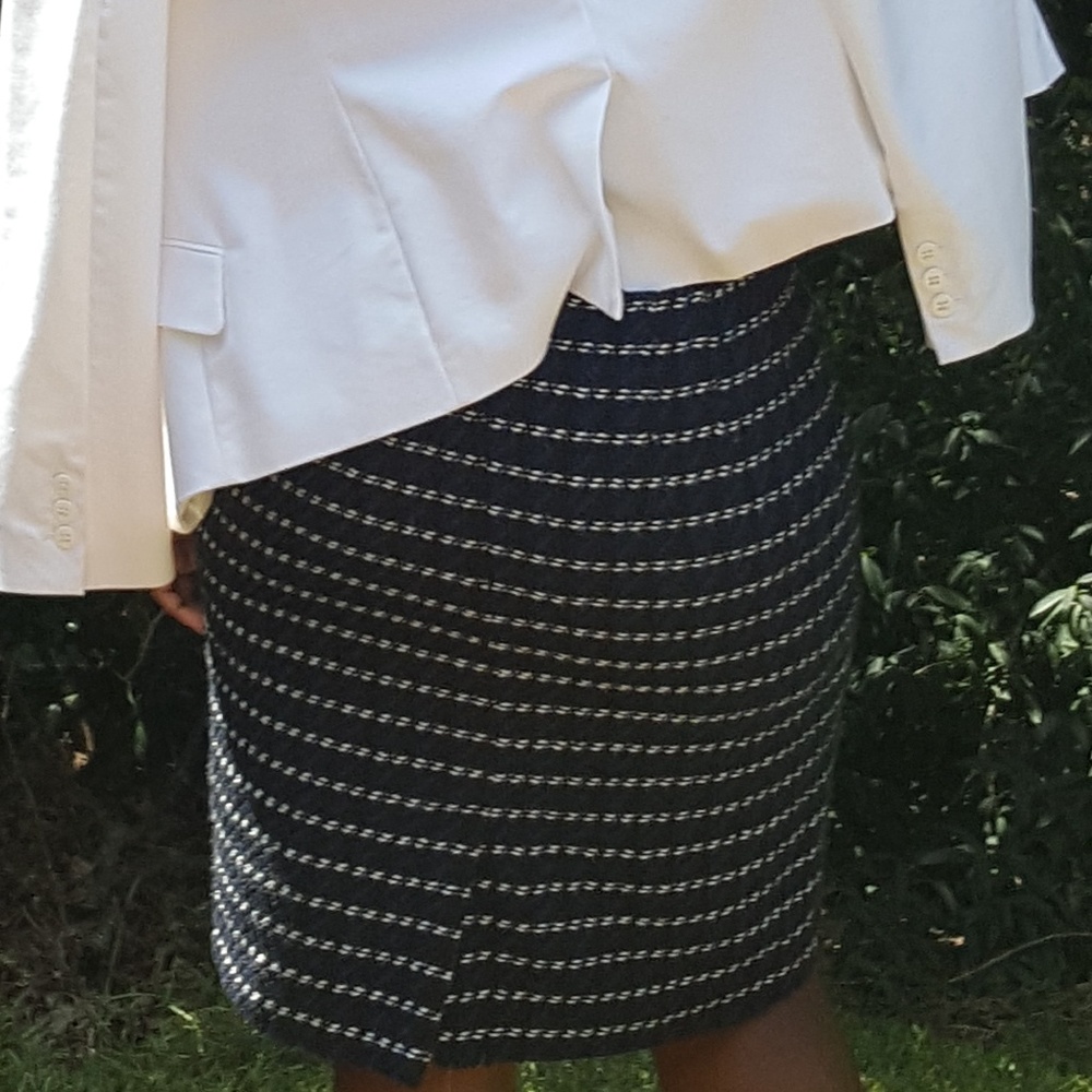 Ann Taylor Factory Multicolored Pencil Skirt